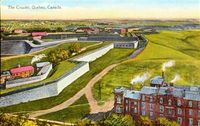Carte postale de la Citadelle, entre 1920 et 1935