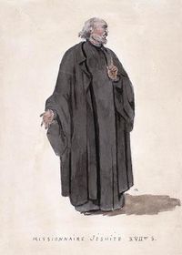Missionnaire j&eacute;suite au 17e&nbsp;si&egrave;cle