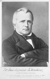 Sir Louis-Hippolyte La Fontaine (1807-1864)